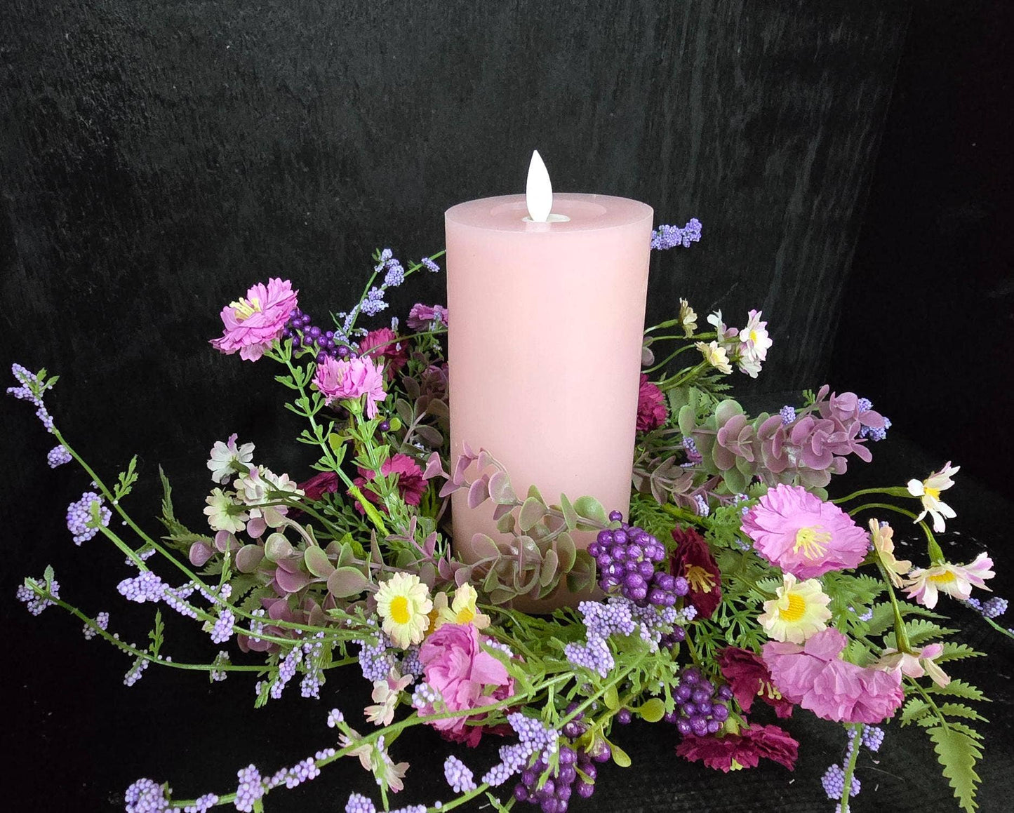 Mulberry Meadow 4.5in Candle Ring