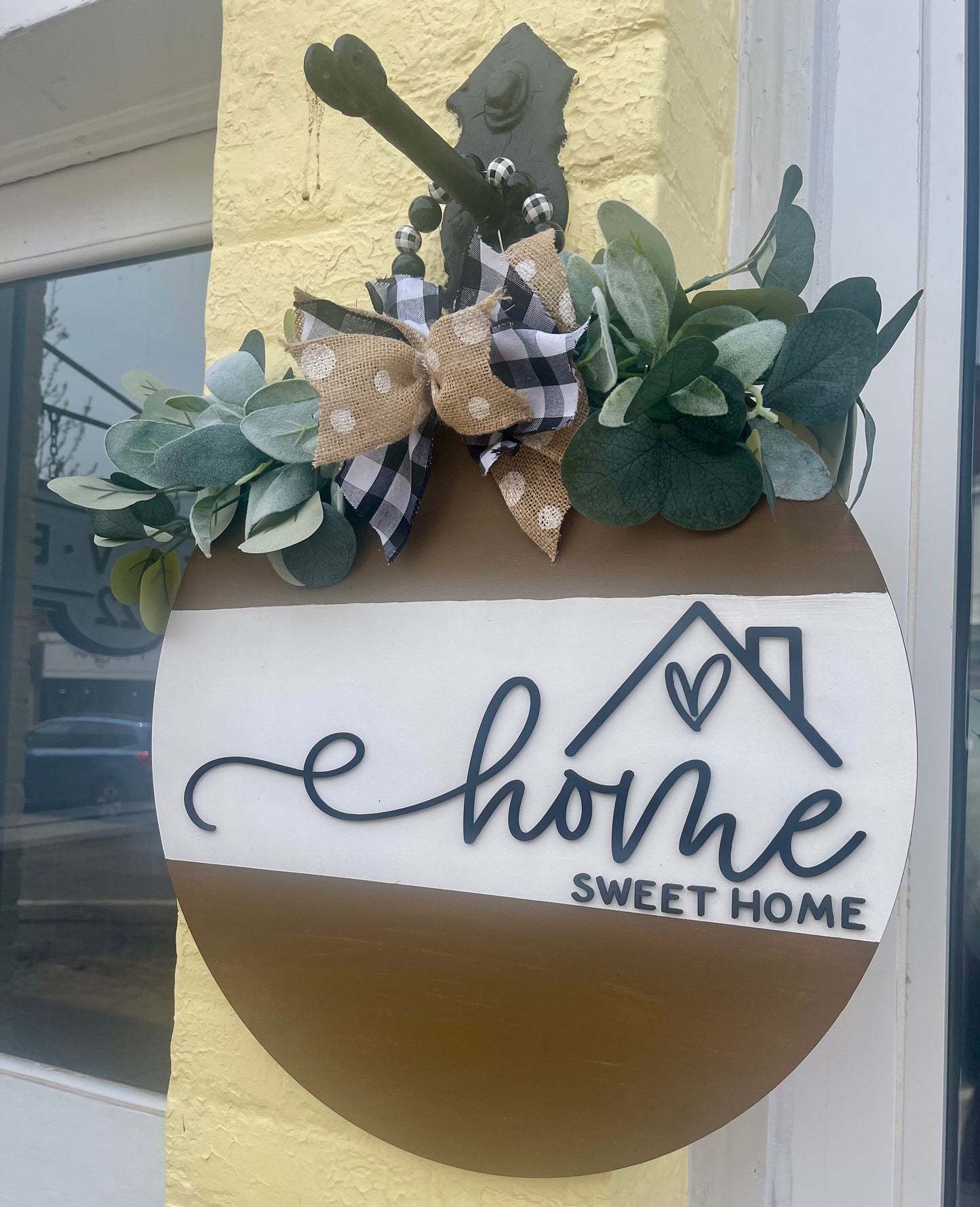 Home sweet home round