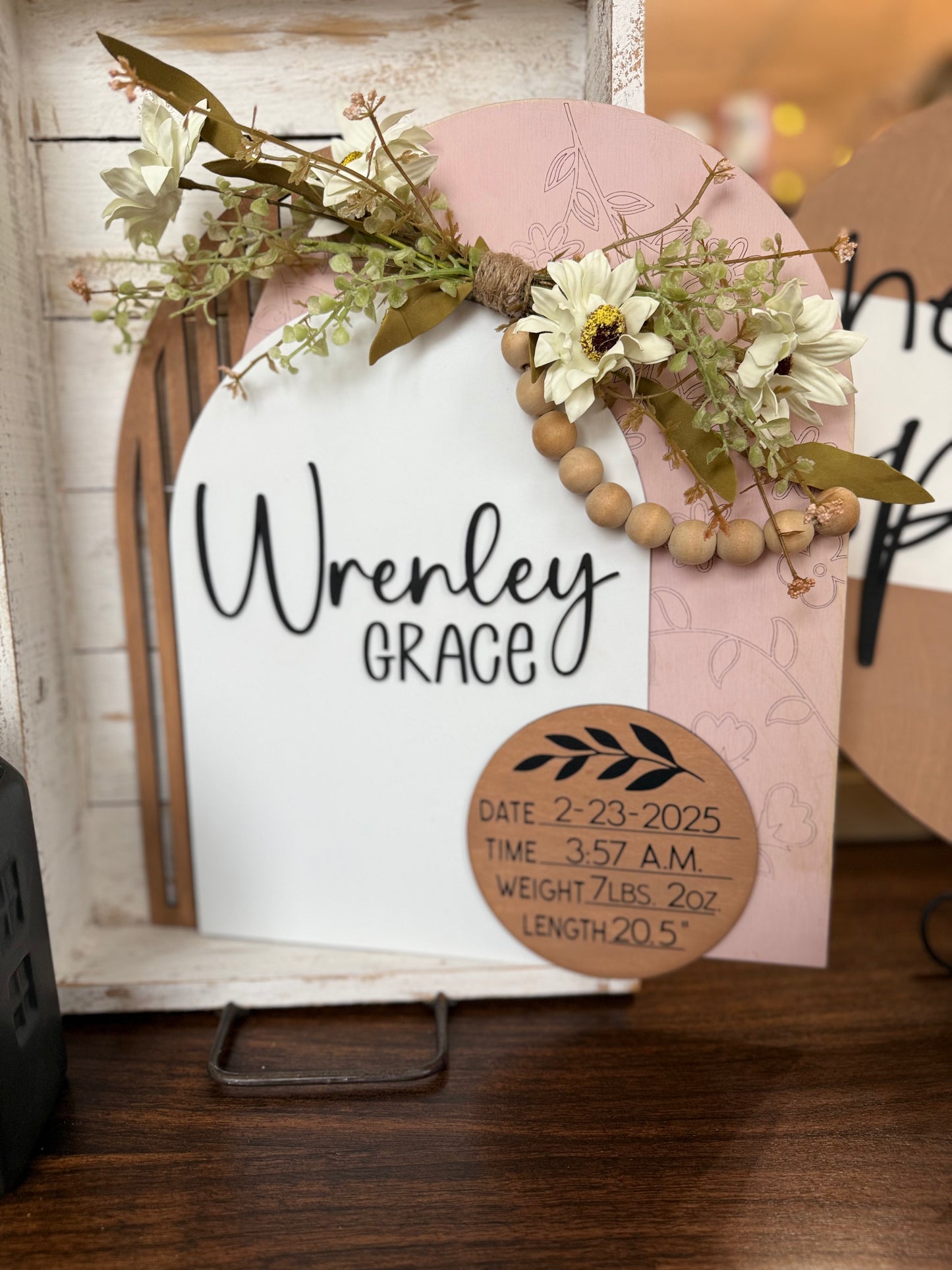 Custom Nursery Sign