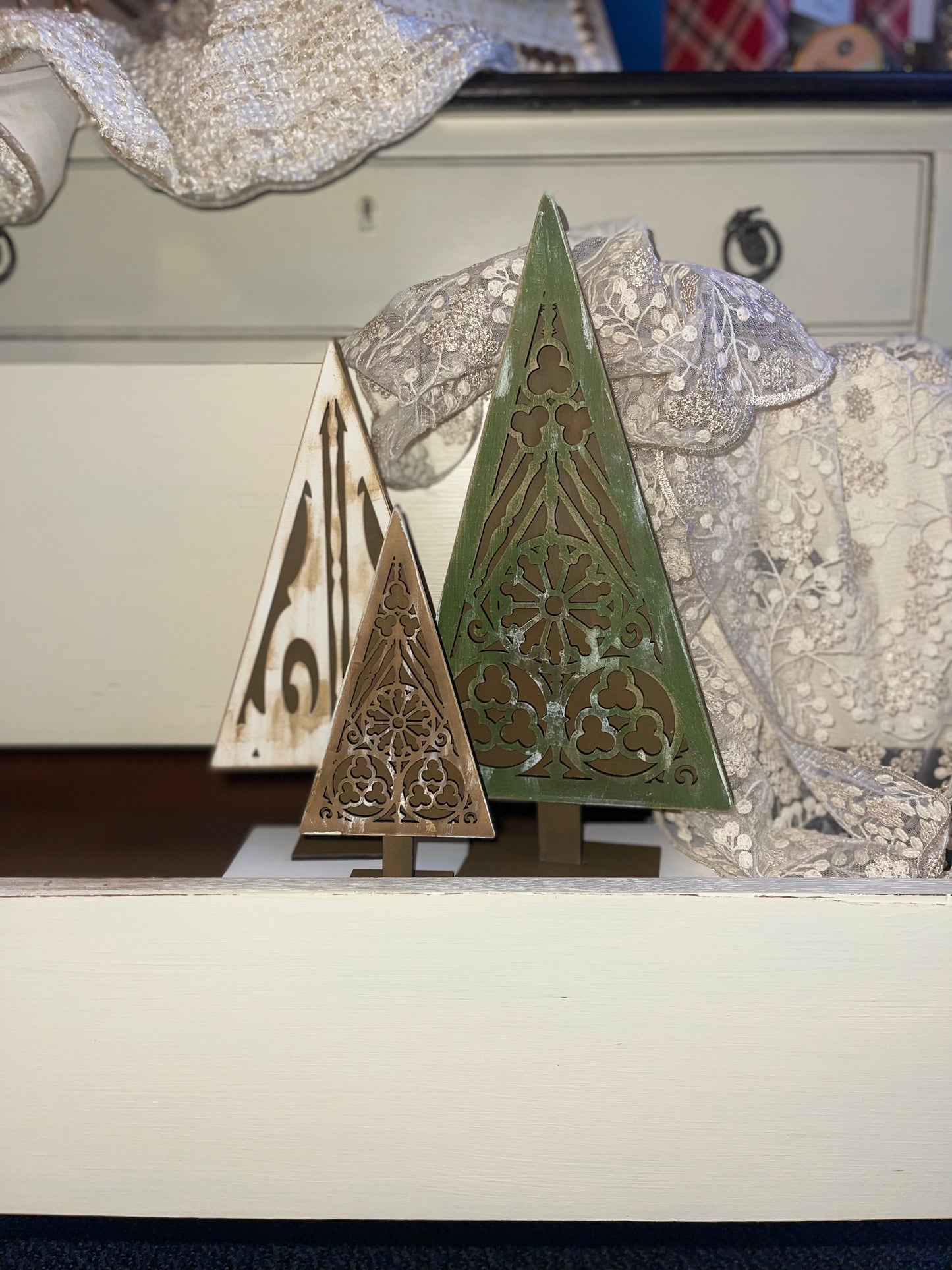 Vintage Standing Trees