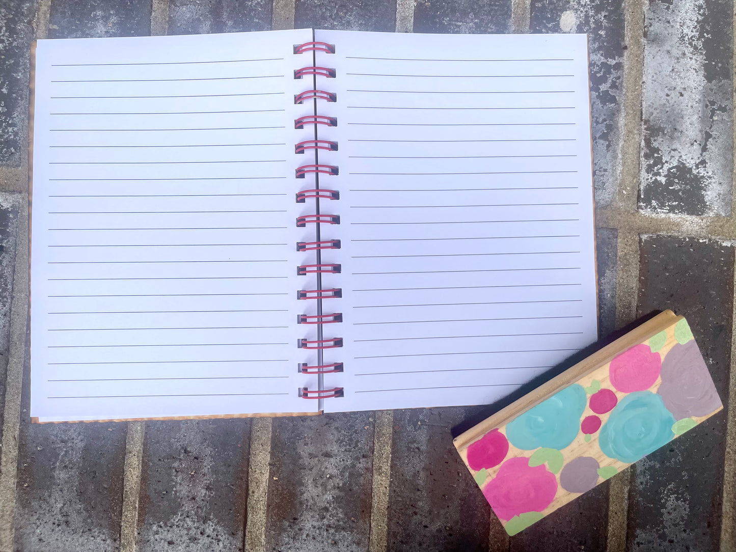 Hand Painted Personalized Notebook
