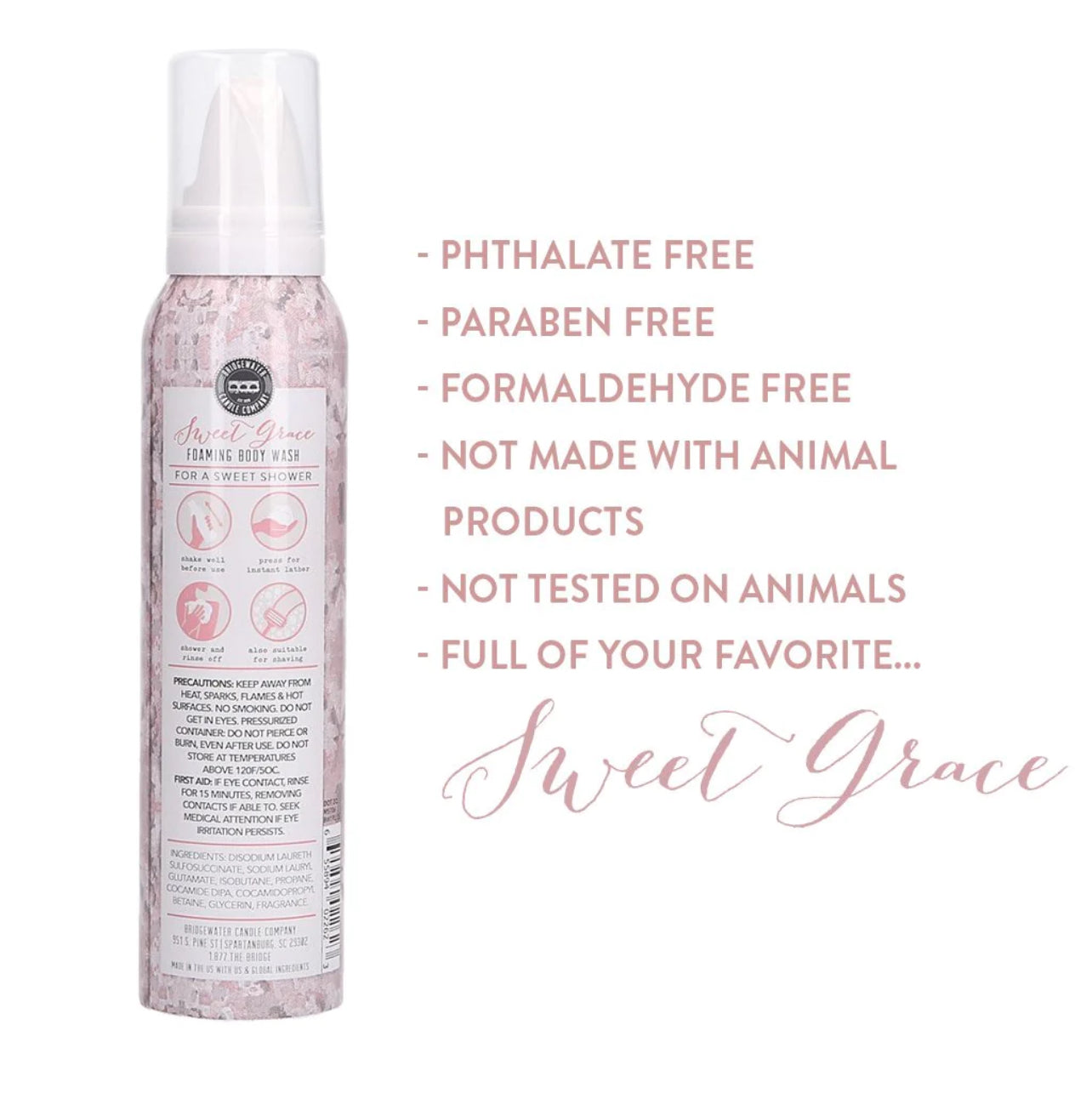 Sweet Grace Foaming Body Wash