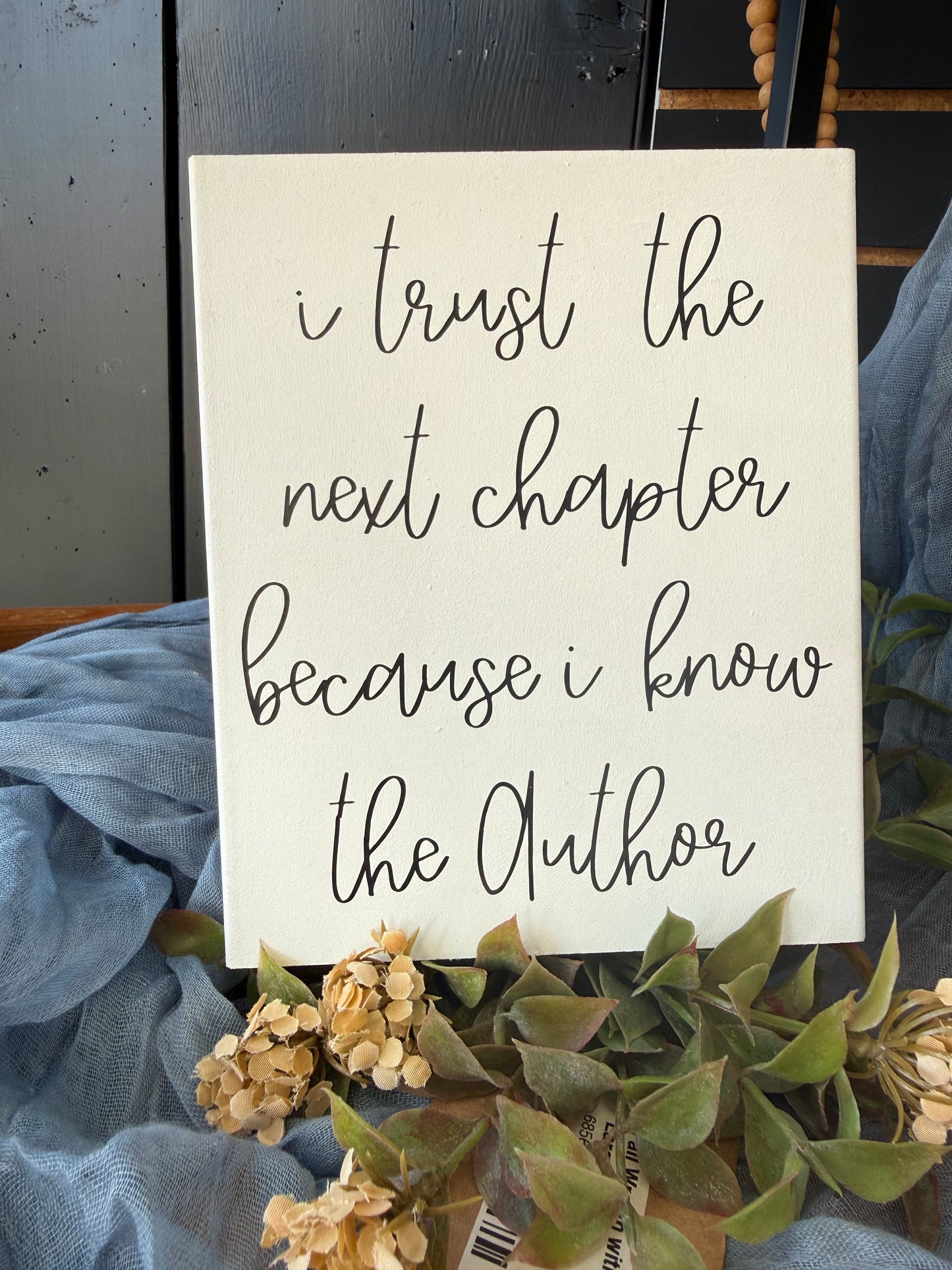 I trust the Author