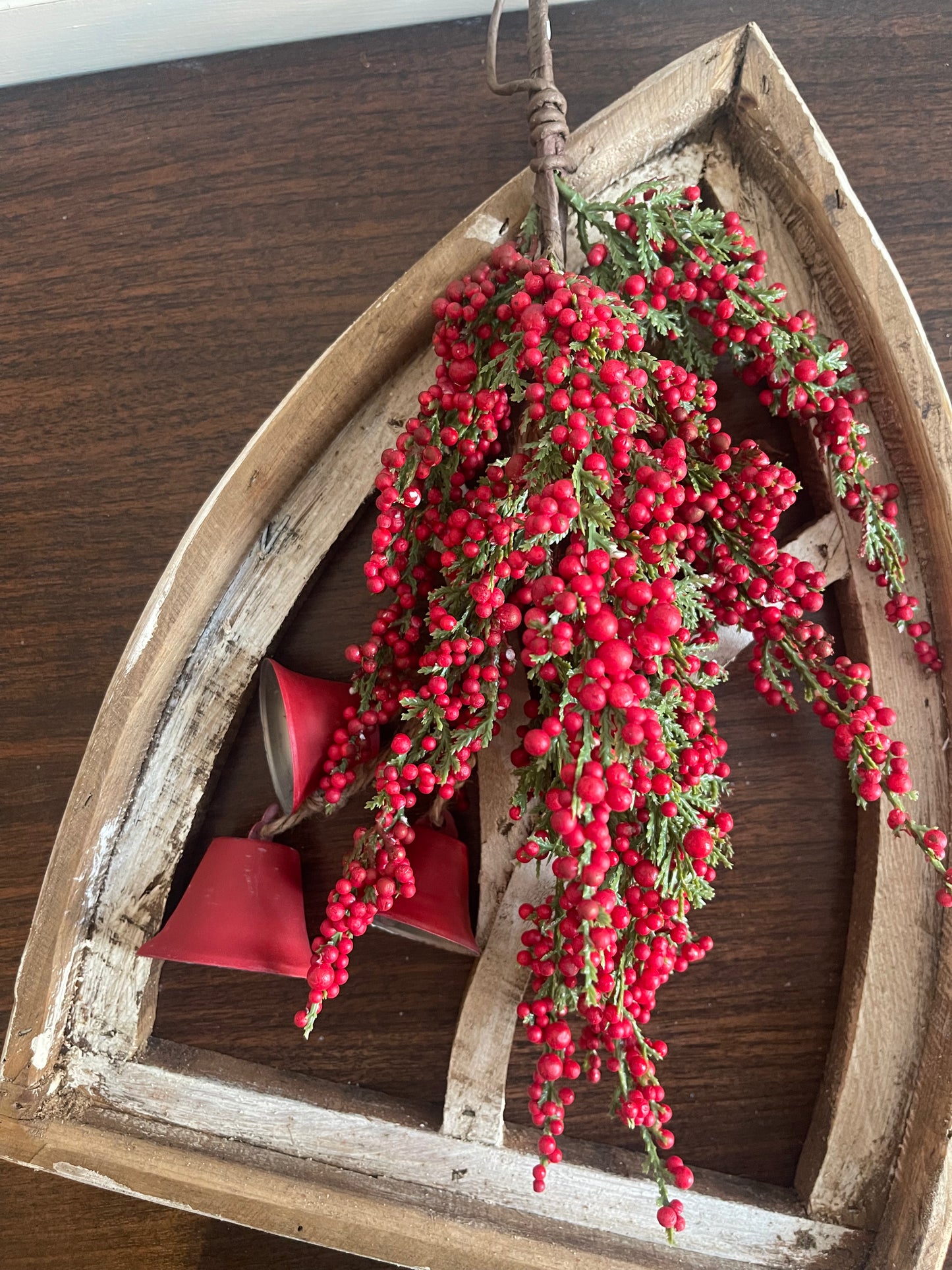 Crimson Tiding Cedar Swag