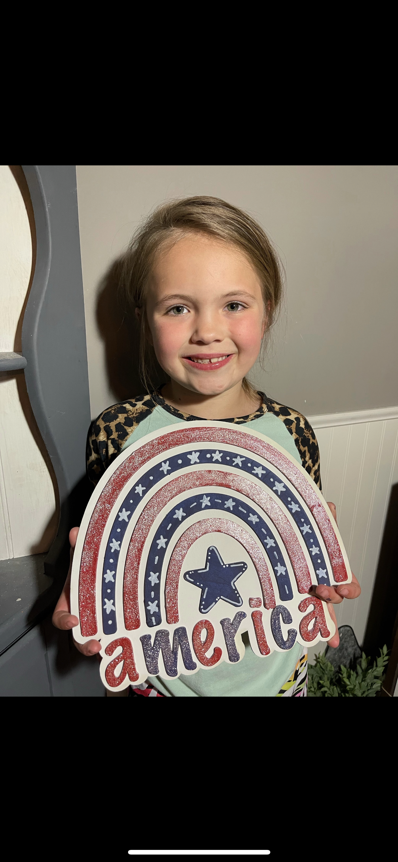 Kids DIY America Rainbow