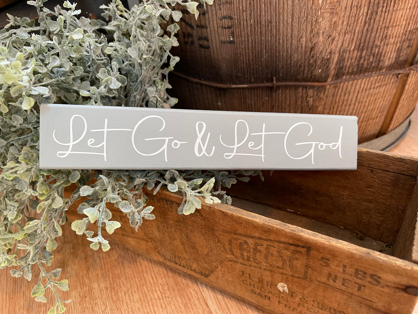 Let Go and Let God