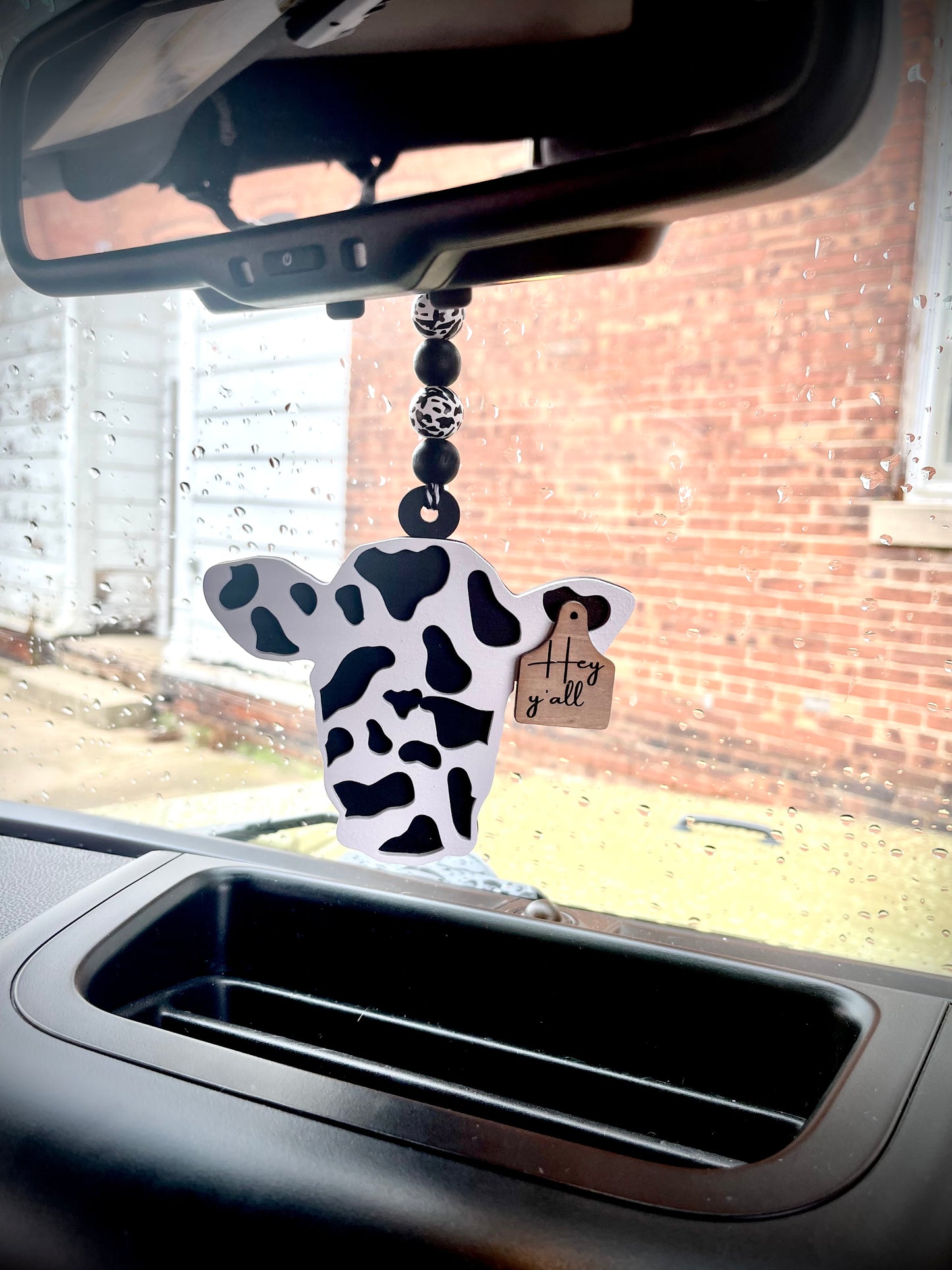 Cow Car Charm