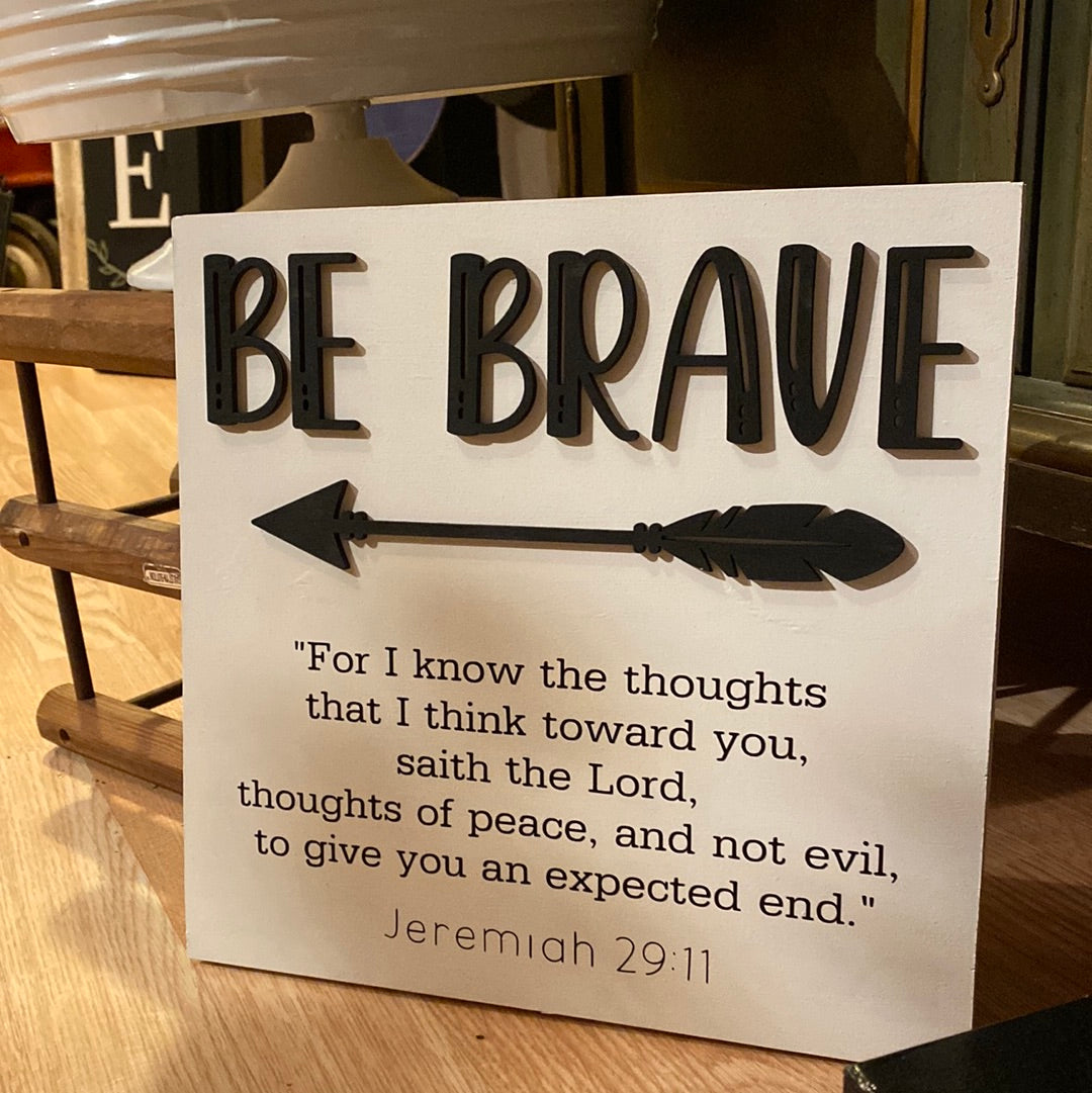 Be Brave 12x12