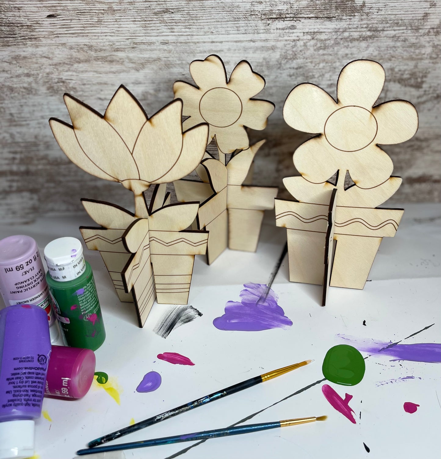 4D DIY flower set