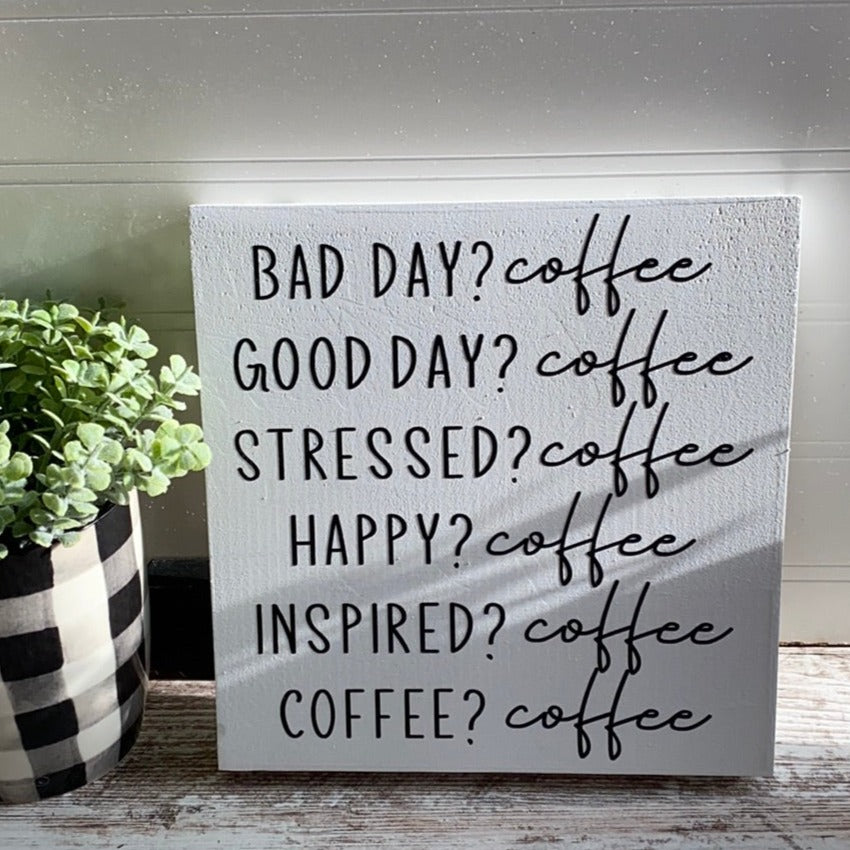 Coffee?- 7"x7"