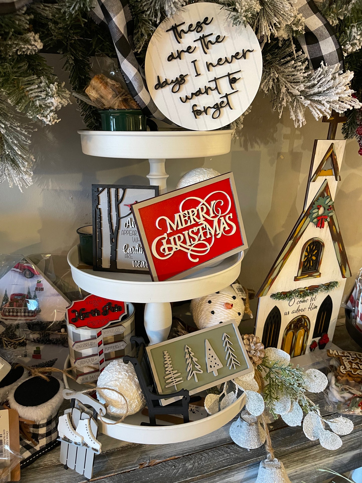 Christmas Tier Tray 2022