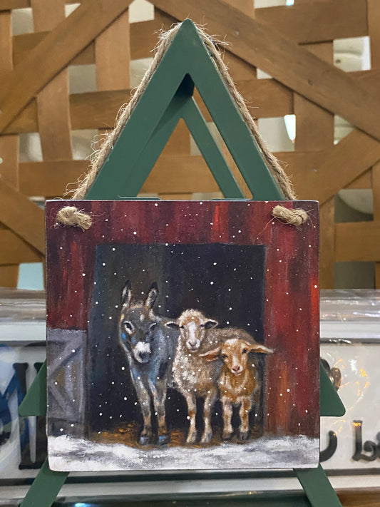 Barn Animal Ornament