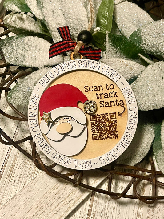 Santa Tracker Ornament