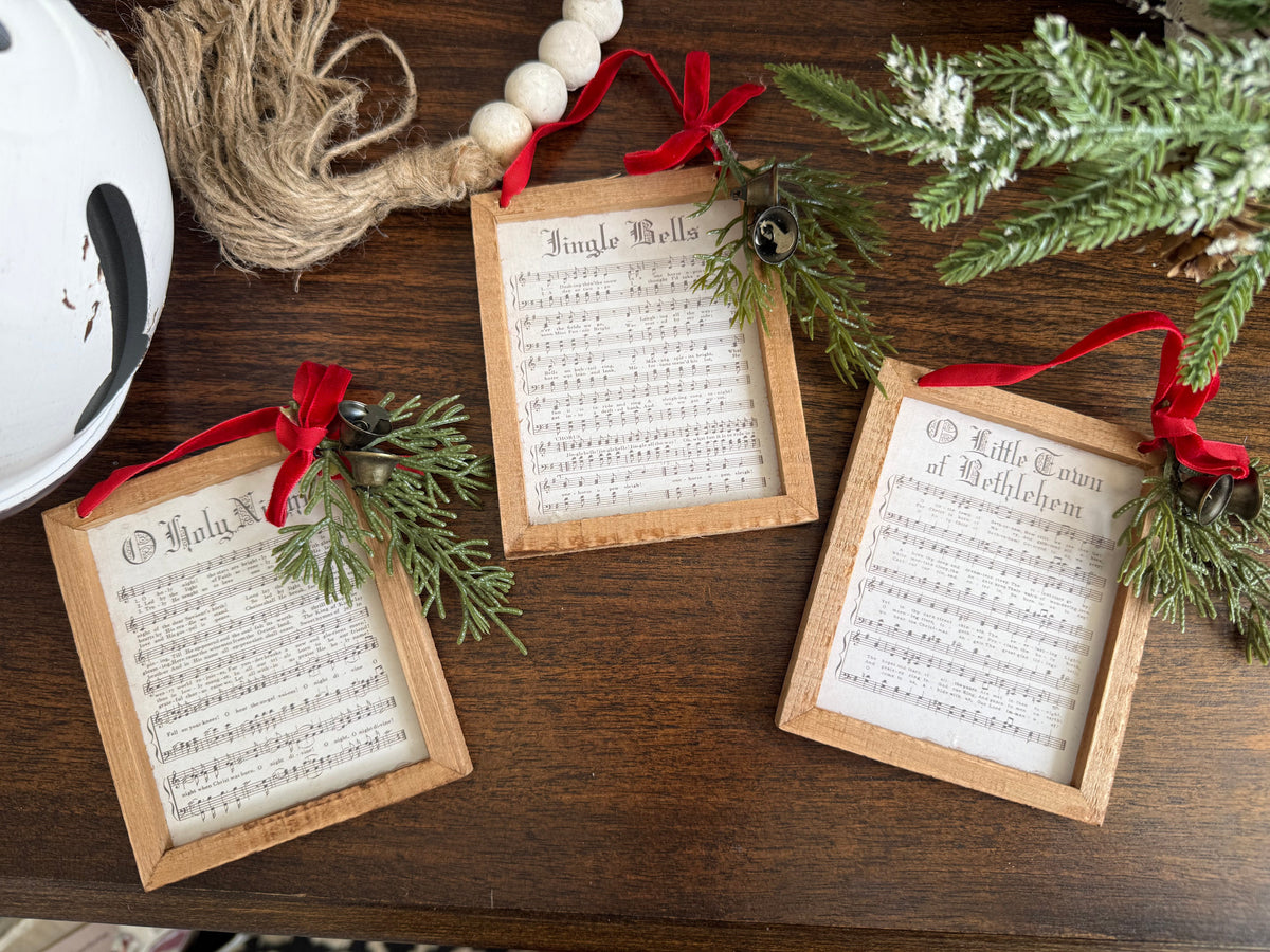 Music Sheet Ornaments