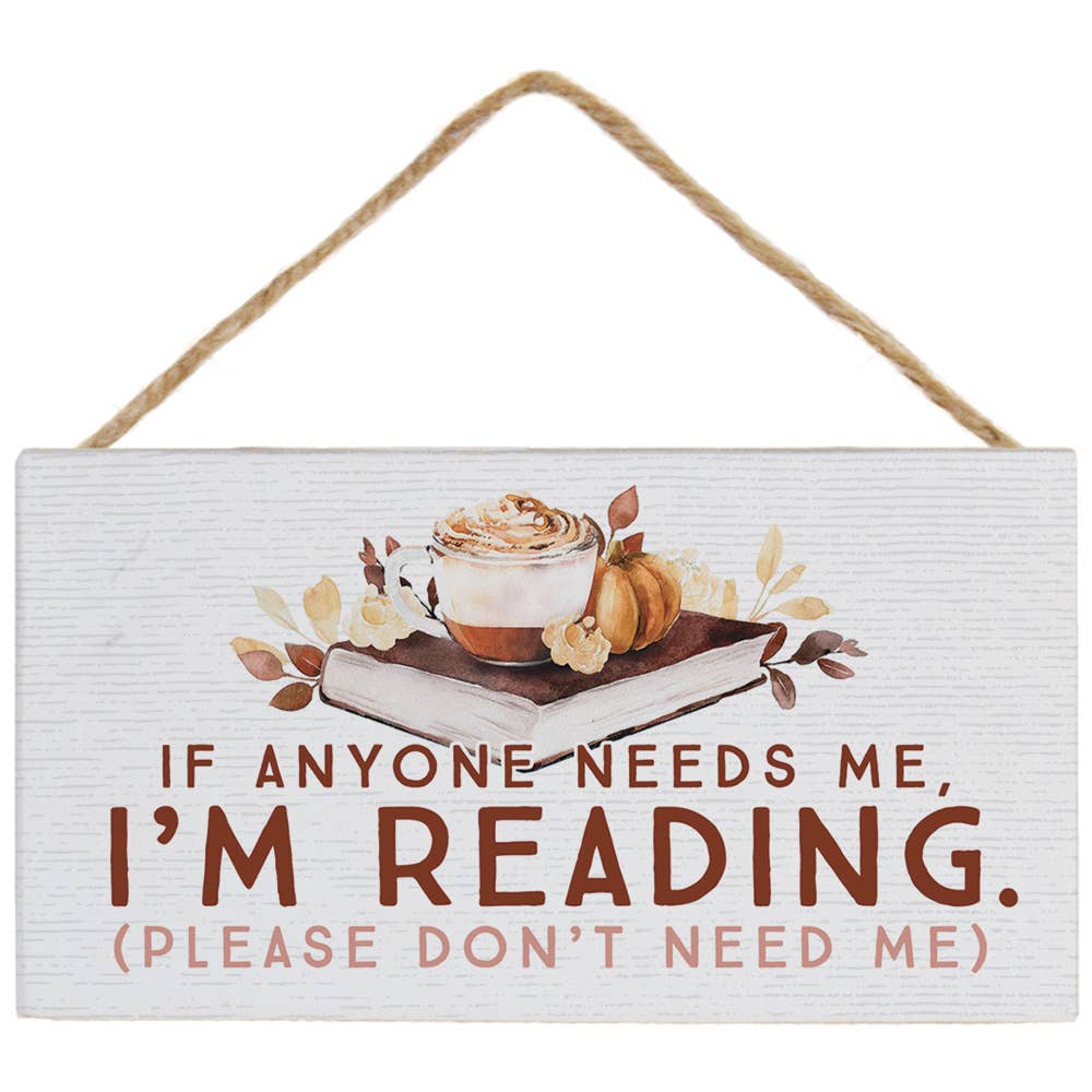 I'm Reading Fall - Petite Hanging Accents