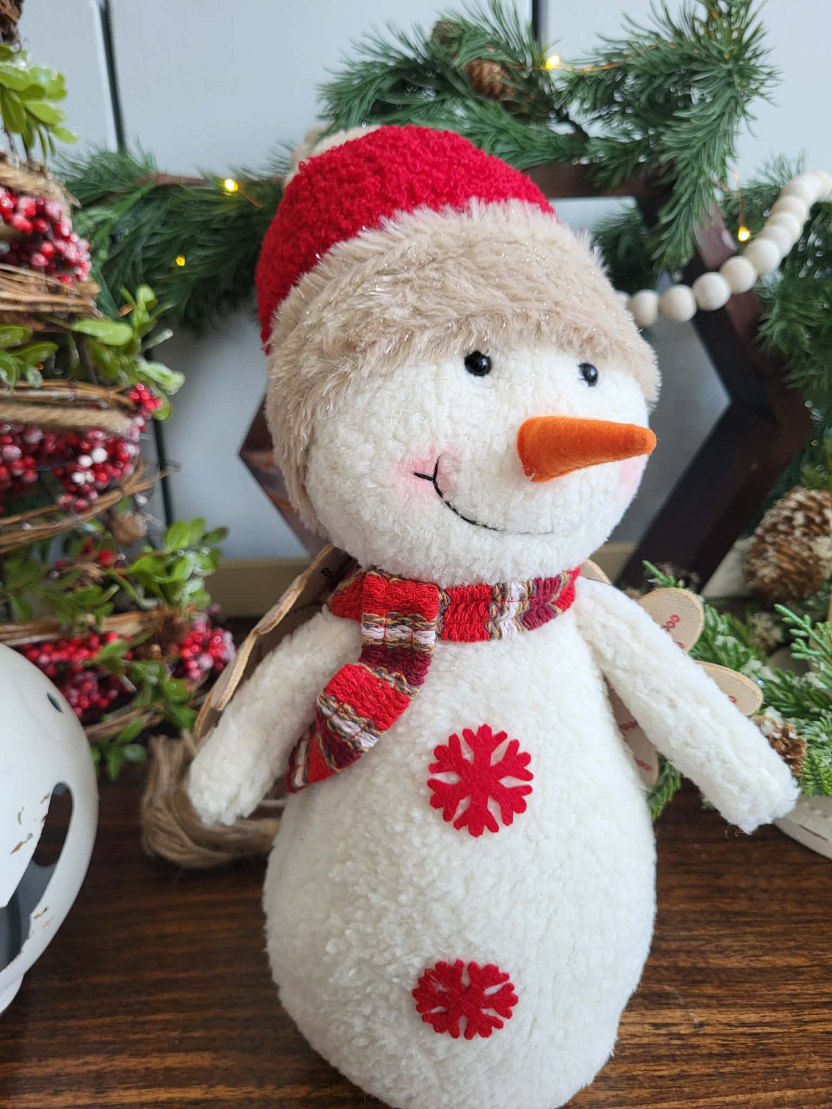 angel snowman