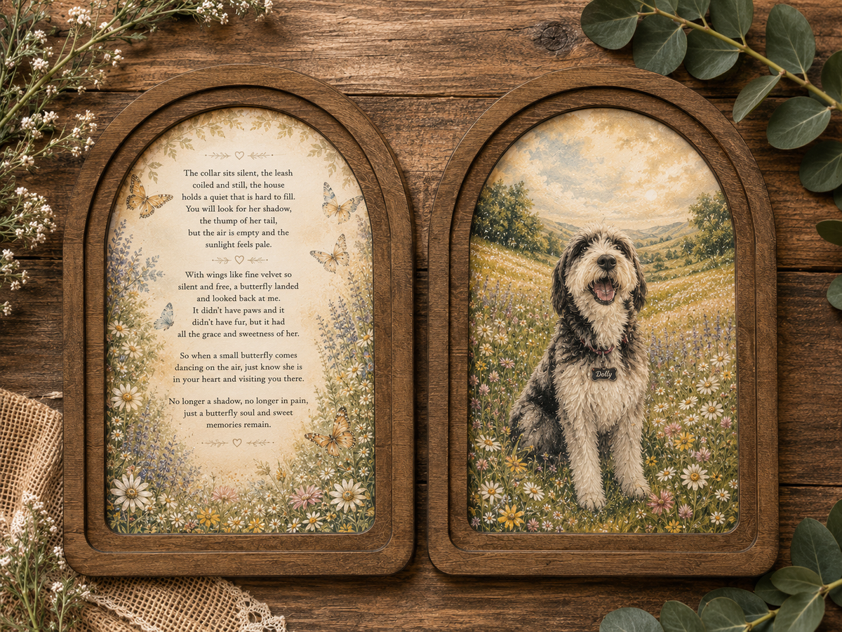 Custom Watercolor Portrait Canvas
