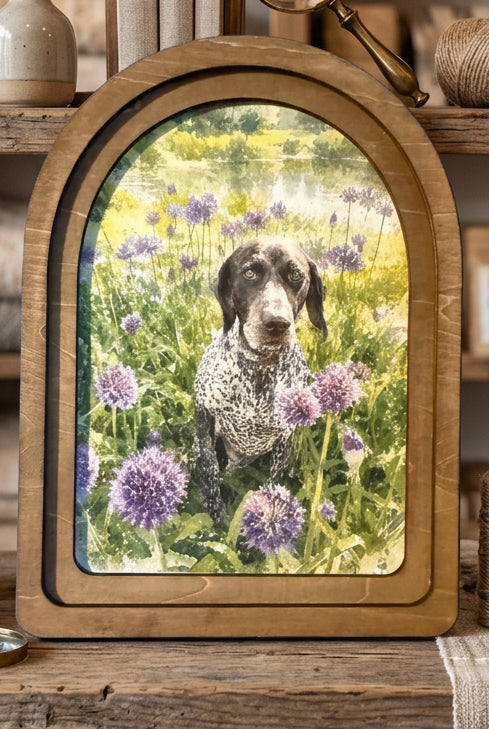 Custom Watercolor Portrait Canvas