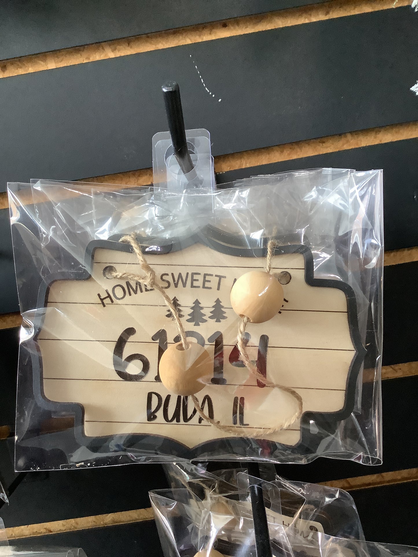 Home Sweet Home Zip code- Ornament