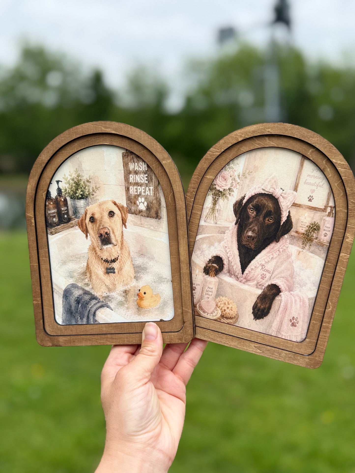 CUSTOM Pet Spa Canvas