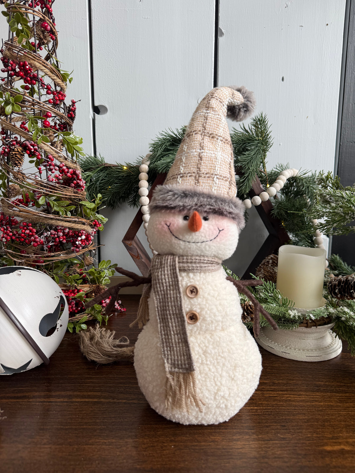 Tan Snowman
