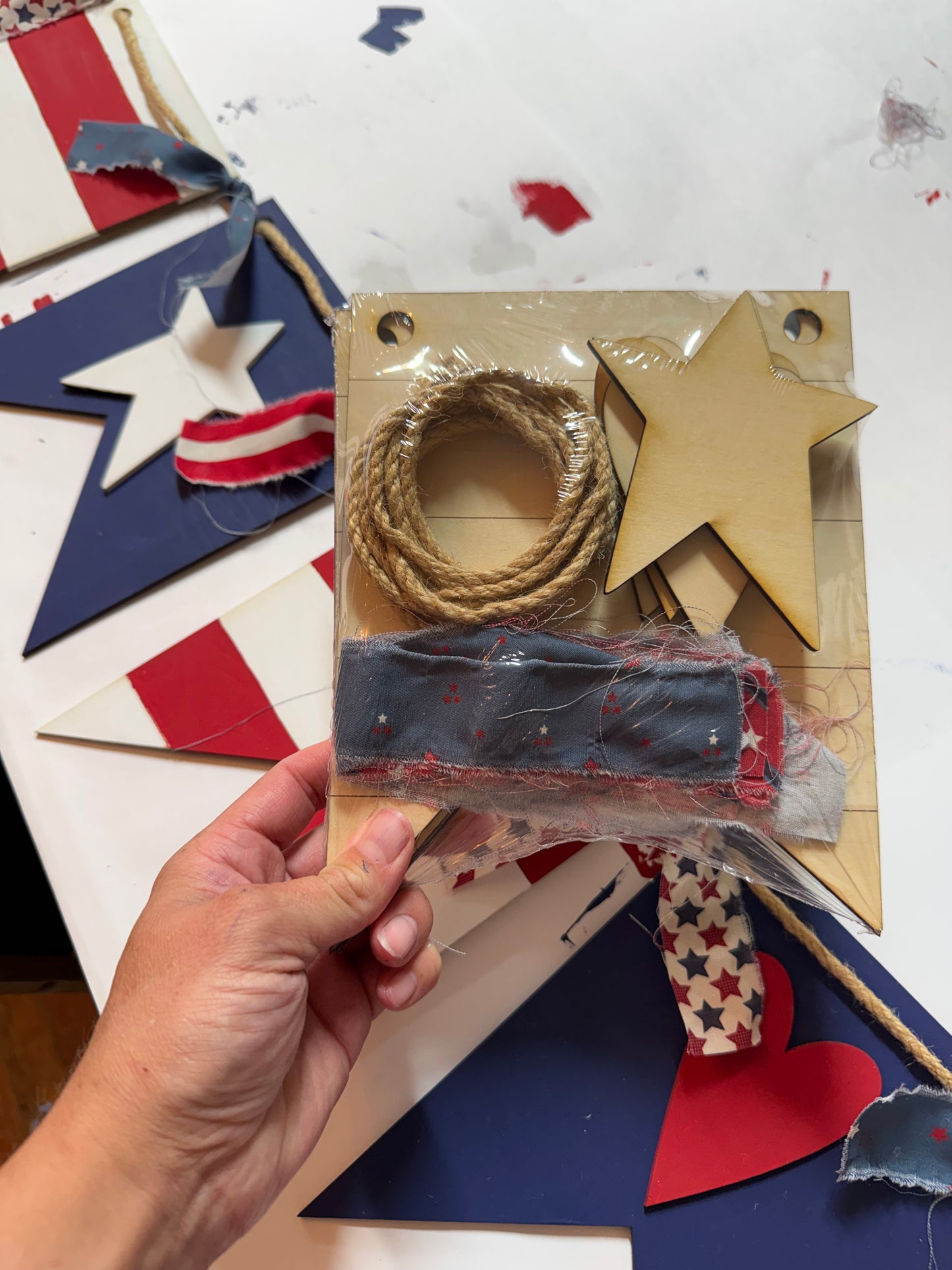 DIY American Banner