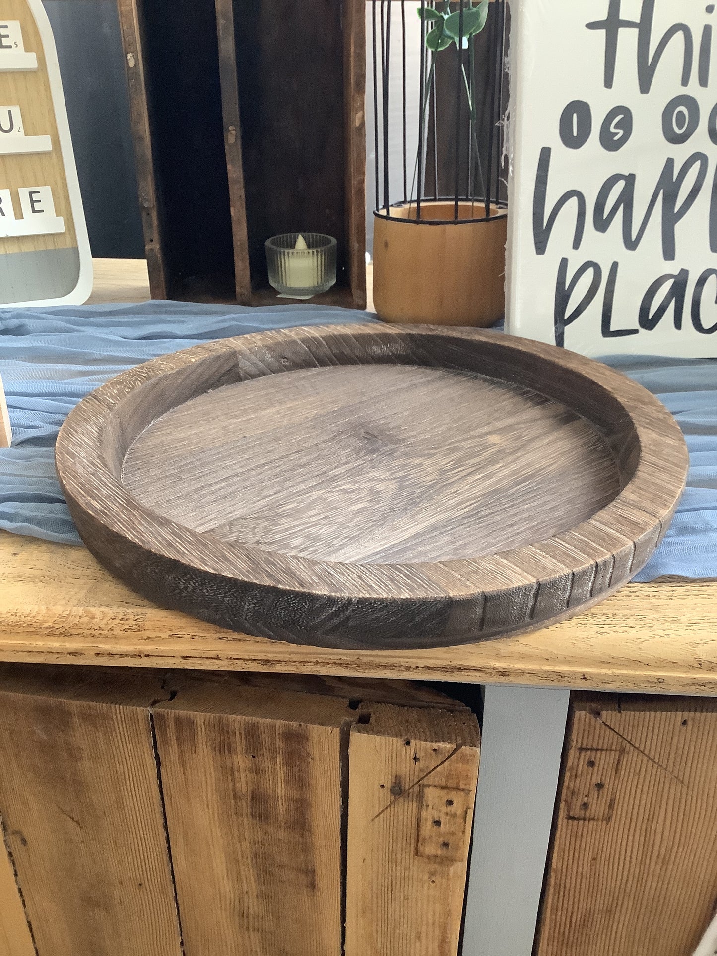 Wooden tray’s