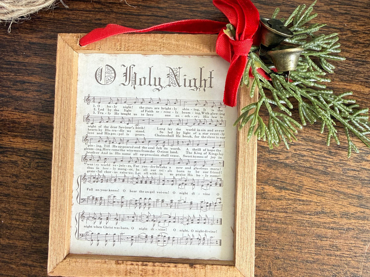 Music Sheet Ornaments