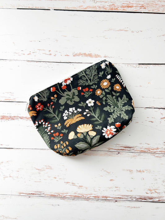 Small Cosmetics Bag, Make up bag, Toiletry Pouch