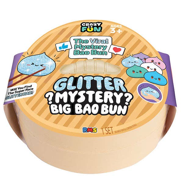 Crazy Fun Official RMS Big Mystery 7" Bao Bun –Rare Glitter