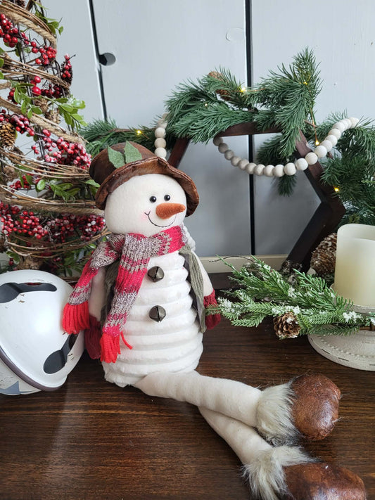 Dangle Legged Snowman