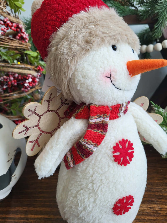 angel snowman