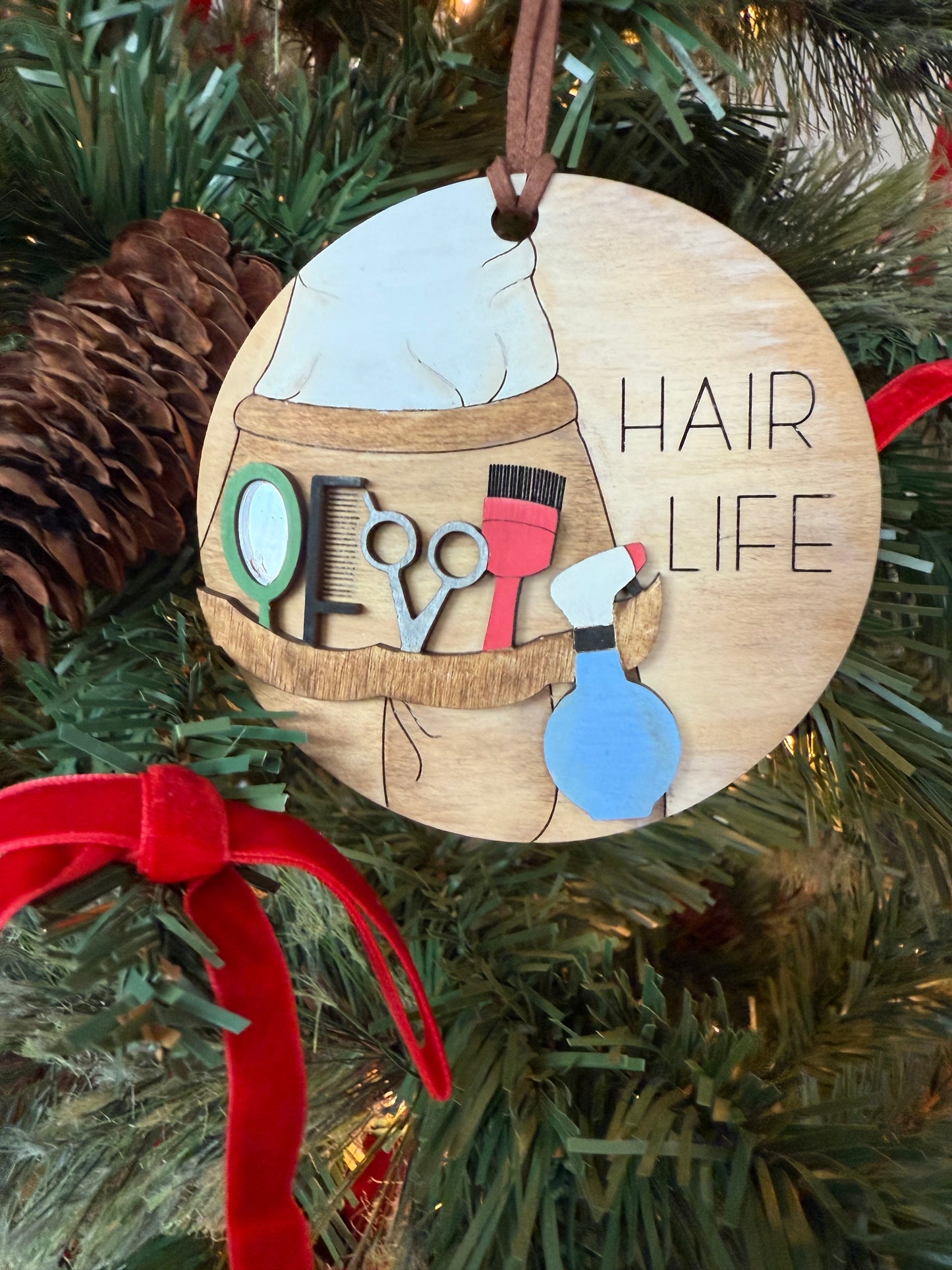 Hair Life Ornament