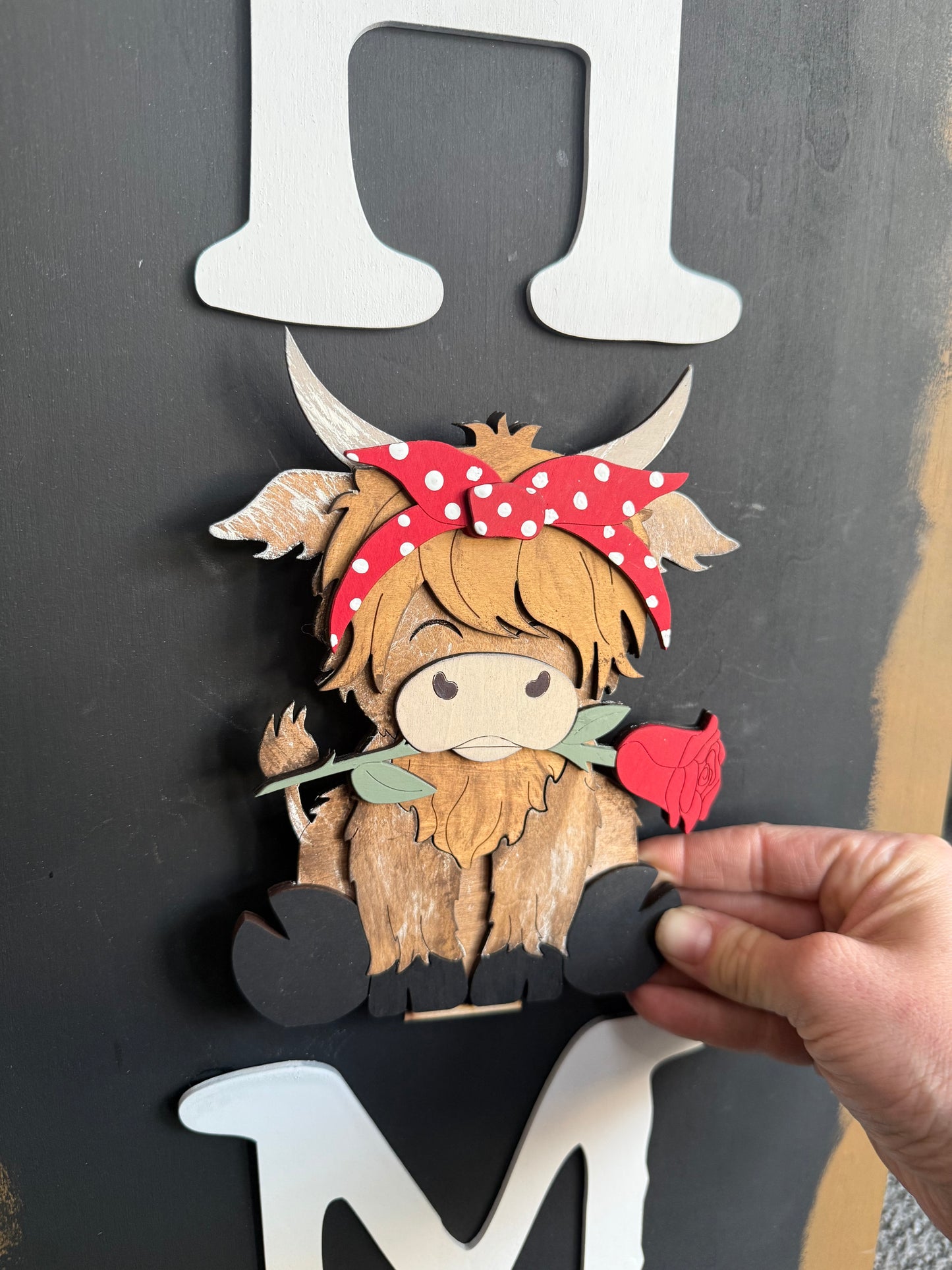 Large interchangeable pieces