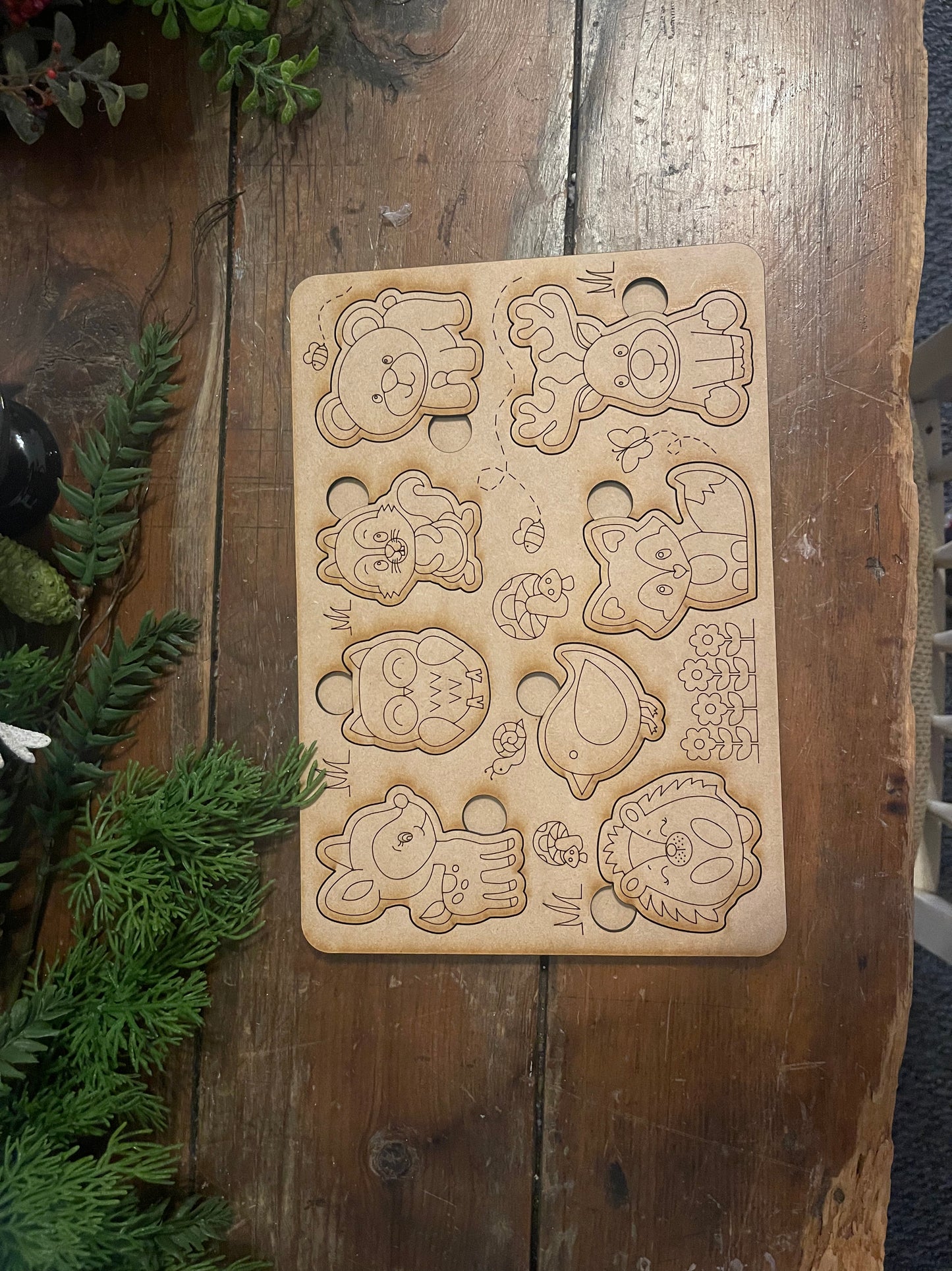 Woodland DIY Puzzle