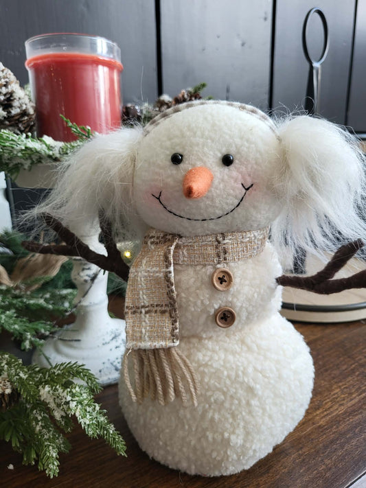 Fluffy Earmuff Snowman