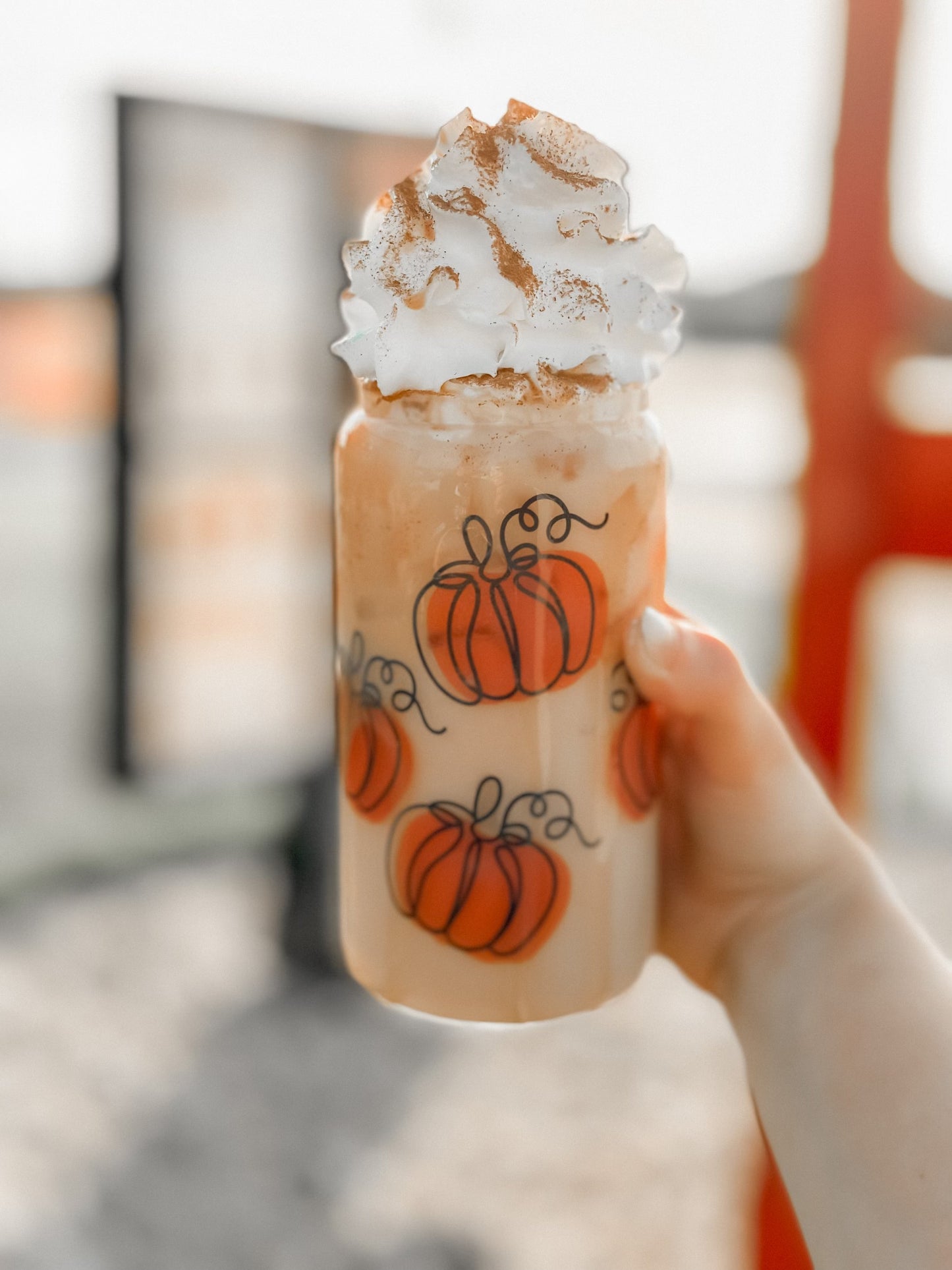 Fall Glass Tumbler PRESALE