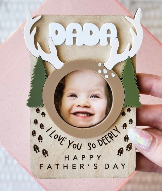 Father’s Day Magnet/ Car Clip