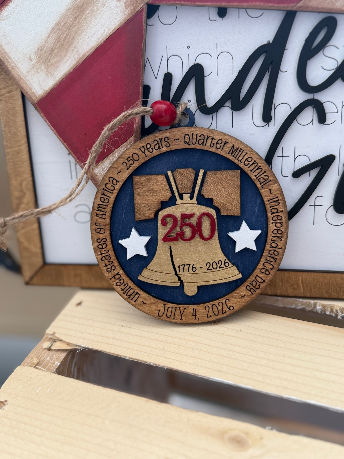 July 4th Ornament
