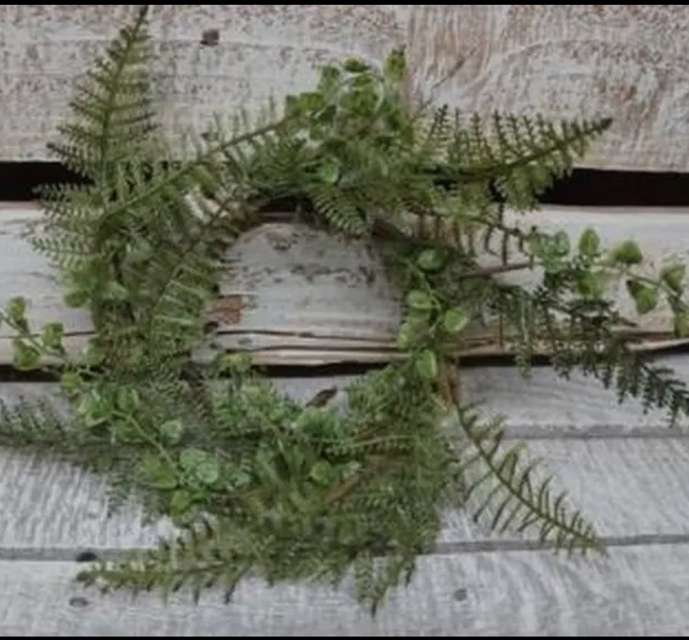 Fern wreath