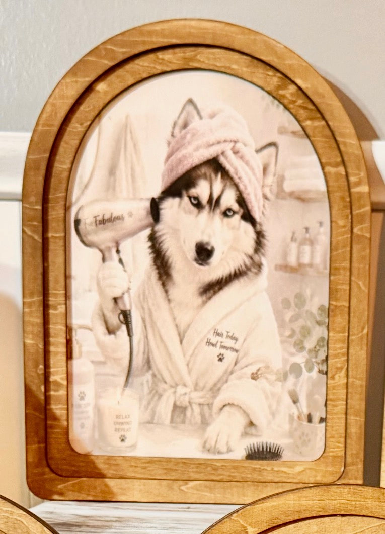 CUSTOM Pet Spa Canvas