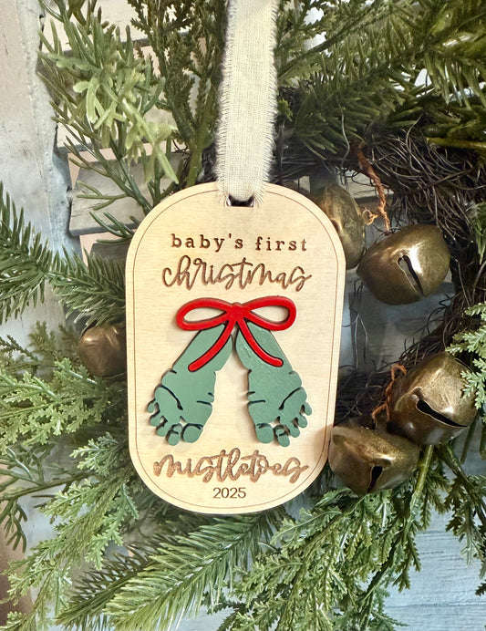 Mistletoes baby’s 1st Christmas