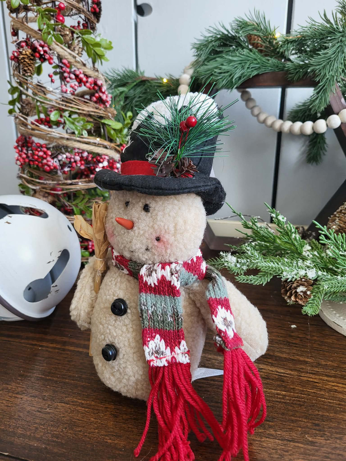 Snowman w/ Broom