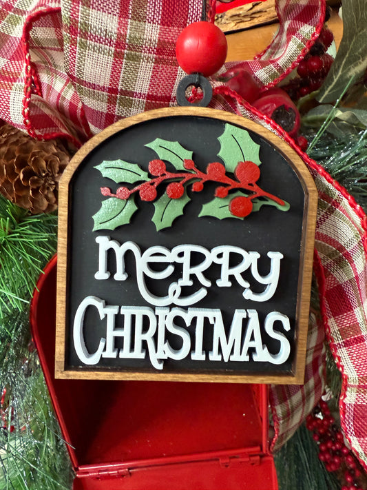 Merry Christmas Ornament
