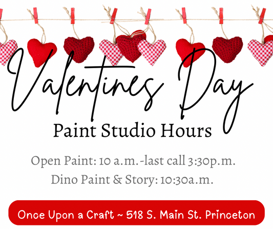 Dino Valentine Paint & Story