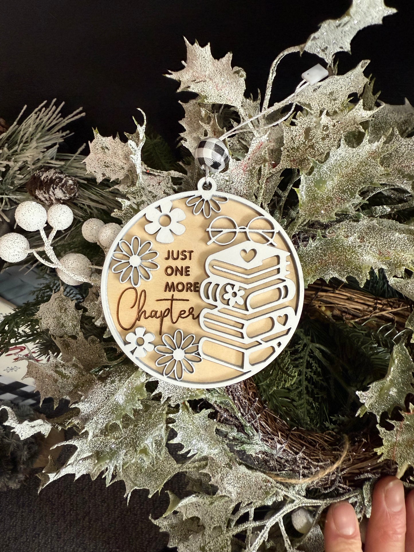 One more chapter ornament