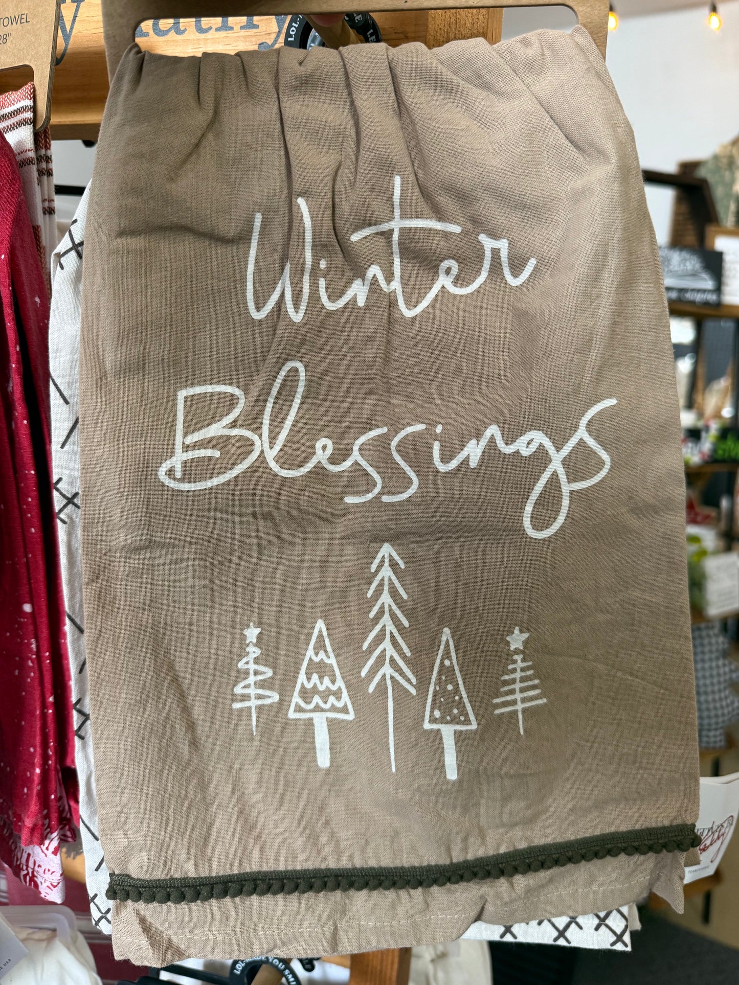 Winter Blessings Towel