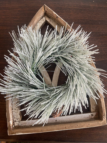 Snowy Downs Pine Wreath