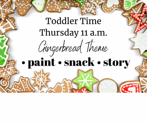Toddler Time - Nov. 30 11a.m.