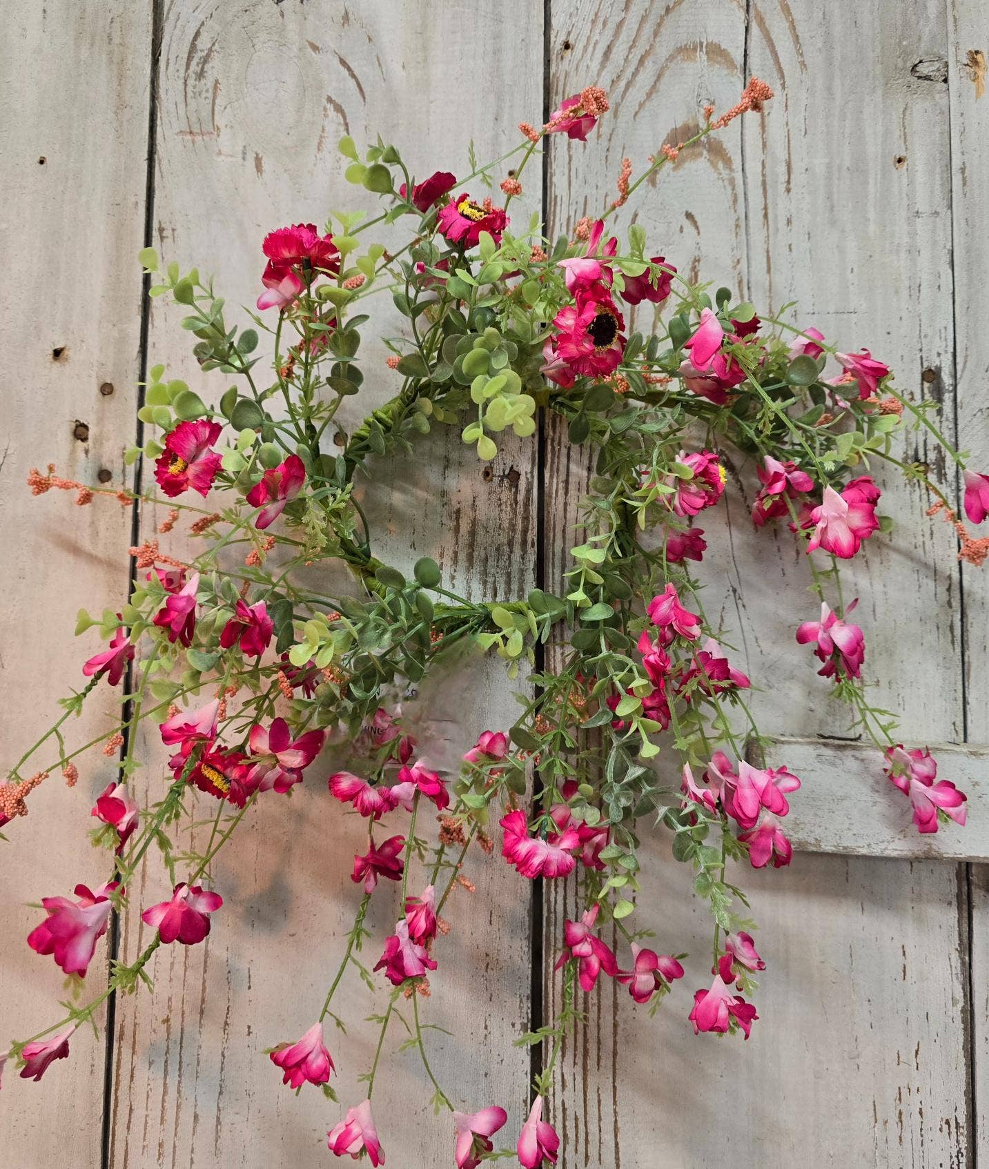 Wild Raspberry 4.5in Candle Ring